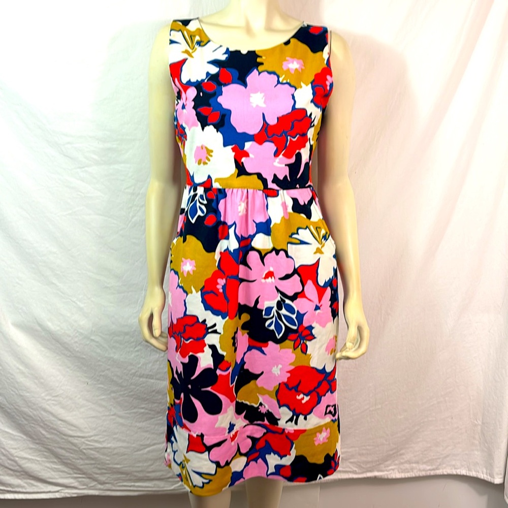 Anthropologie WHIT TWO cotton dress, size 8, EUC